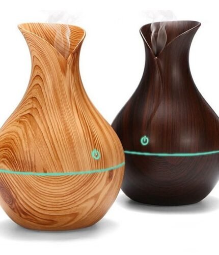 Humidificador ultrasónico USB de 200ml color blanco con salida de vapor frío