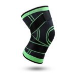 Rodillera ortopédica XL con sistema de cintas cruzadas para estabilidad de meniscos