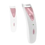 Detalle de cabezal antiquemaduras de rizador de pestañas eléctrico