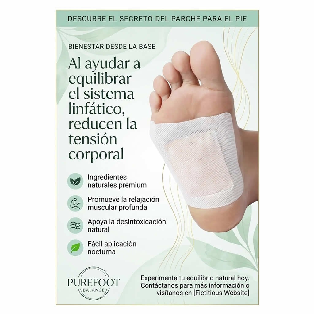 3 Parches detox de pies Kinoki aplicados en la planta del pie antes de dormir